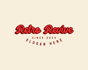 Funky Retro Business logo design