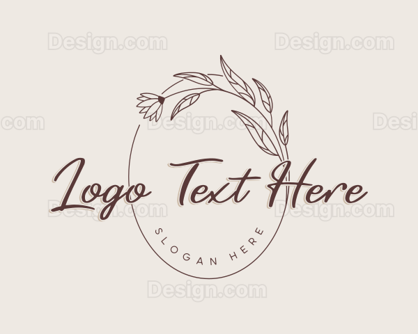 Floral Beauty Signature Logo