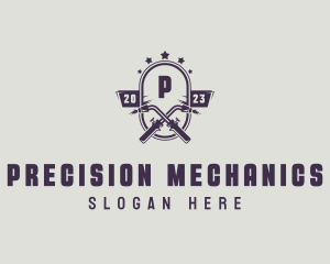 Mechanical Welding Blowtorch logo design