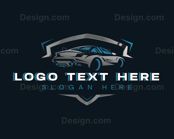 Racing Sports Car Logo