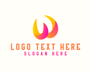 Generic Colorful Letter W logo