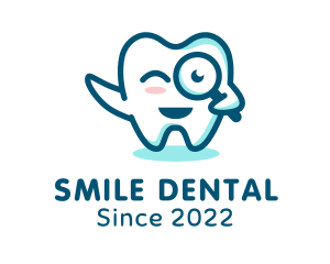 Dental Research Teeth  logo design