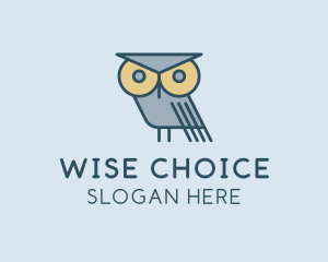 Owl Bird Avian logo design