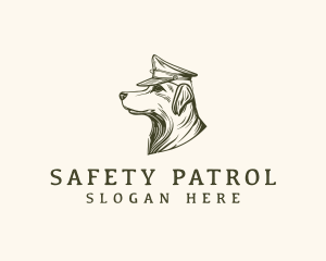 Labrador Guard Dog logo