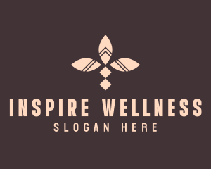 Leaf Wellness Spa logo design