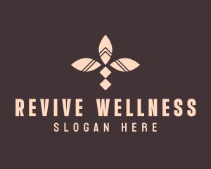 Leaf Wellness Spa logo design