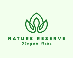 Natural Flower Plant logo design