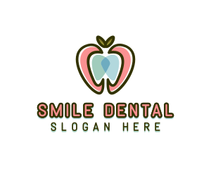 Apple Tooth Dental logo design