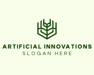 Natural Eco Agriculture logo design