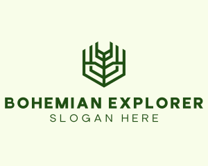 Natural Eco Agriculture logo design