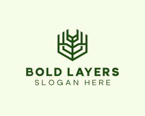 Natural Eco Agriculture logo design