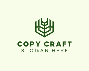 Natural Eco Agriculture logo design