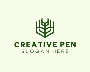 Natural Eco Agriculture logo design