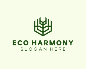 Natural Eco Agriculture logo design