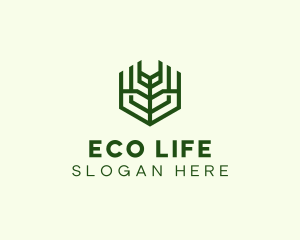 Natural Eco Agriculture logo design