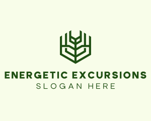 Natural Eco Agriculture logo design