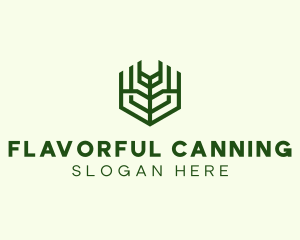 Natural Eco Agriculture logo design