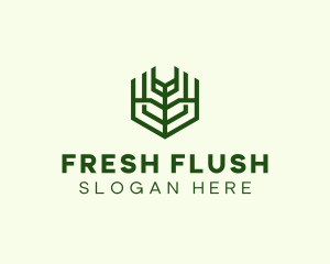 Natural Eco Agriculture logo design