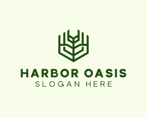 Natural Eco Agriculture logo design