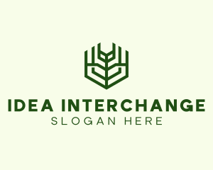 Natural Eco Agriculture logo design