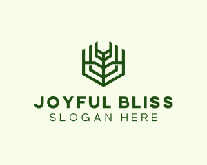 Natural Eco Agriculture logo design