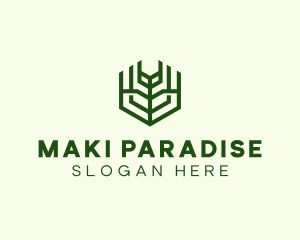 Natural Eco Agriculture logo design