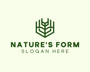 Natural Eco Agriculture logo design