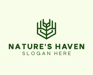 Natural Eco Agriculture logo design