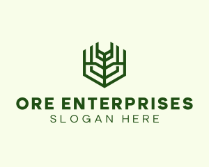 Natural Eco Agriculture logo design