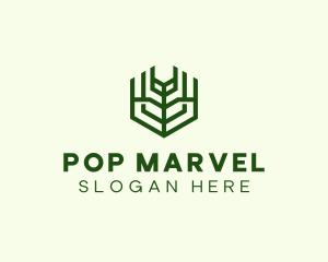 Natural Eco Agriculture logo design