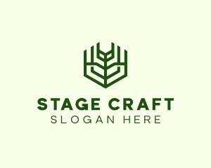 Natural Eco Agriculture logo design