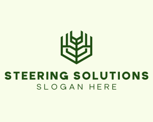 Natural Eco Agriculture logo design