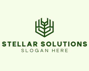 Natural Eco Agriculture logo design