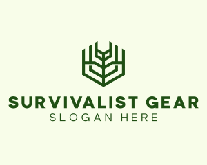 Natural Eco Agriculture logo design