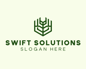 Natural Eco Agriculture logo design