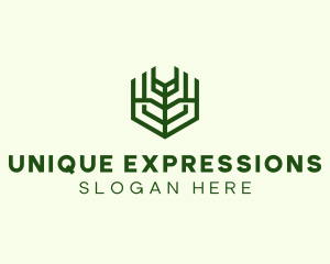 Natural Eco Agriculture logo design