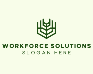 Natural Eco Agriculture logo design