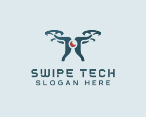 Surveillance Tech Drone logo design