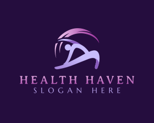 Yoga Wellness Health logo design