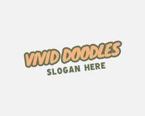 Fun Doodle Wordmark  logo design