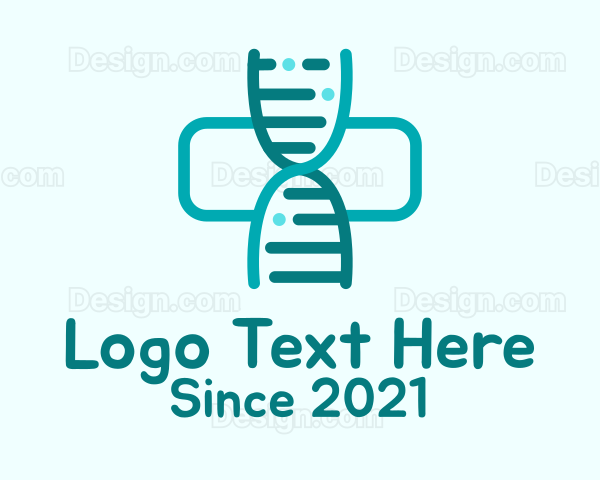 Blue Genetics Cross Logo