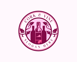 Virginia Drink Winery logo design