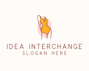 Fashion Lingerie Model  logo design