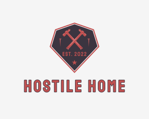 Hammer Home Renovation  logo design