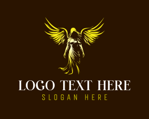 Female Guardian Angel logo