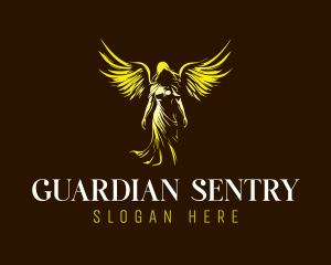 Female Guardian Angel logo