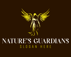 Female Guardian Angel logo