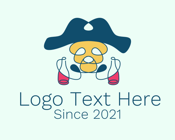Pirate logo example 1