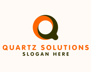 Digital Software Letter Q  logo design