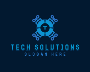 Tech Cyber Robotics logo design